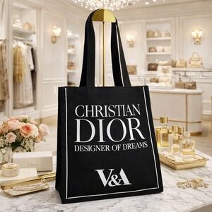 Dior Black and White Designer Tote NEW GWP